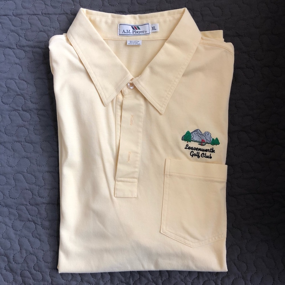 A.M. Player Golf Polo. Leavenworth Golf Club